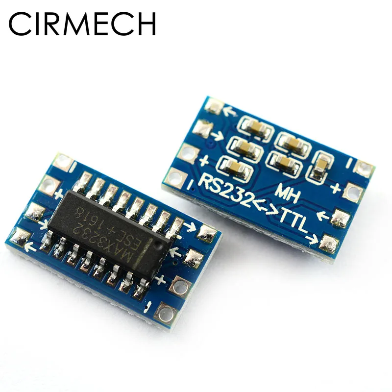 CIRMECH MCU мини RS232 в TTL конвертер адаптер плата модуль MAX3232 3 5 электронные части
