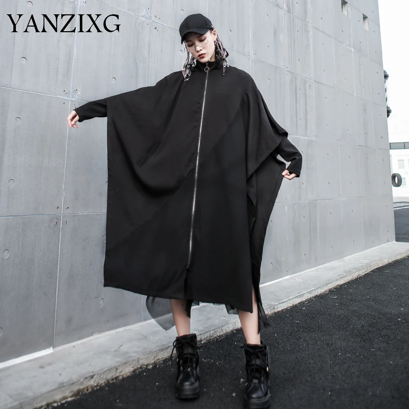 Пальто свободного кроя для женщин прилив 2019 весенняя одежда подходит ко всему