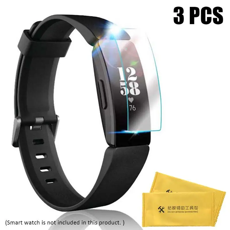 3/5 шт HD защитная пленка для Fitbit Inspire HR Взрывозащищенная Противоударная мягкая