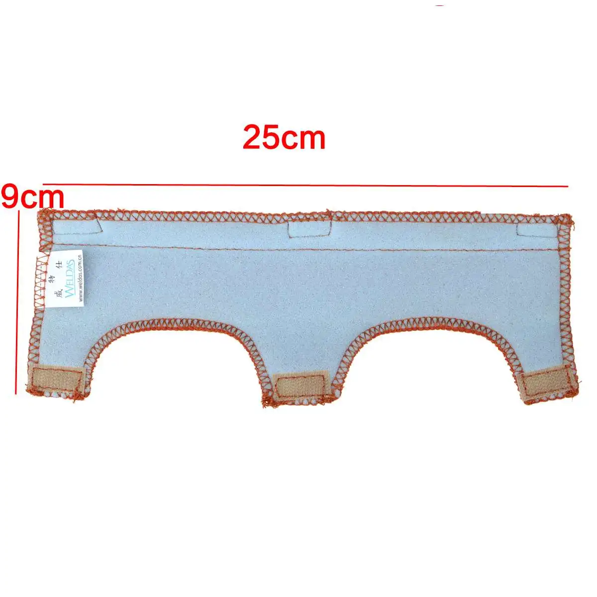 KIWARM 2 шт хлопок головной убор SweatBand сварочный шлем Sweatband Замена Полосы пота 25x9 см