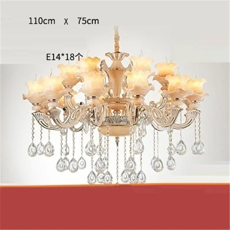 Осветительный светильник Crystal Techo imperna Comedor Lampara Colgante Lustre E Pendente Para Sala De Jantar Deco