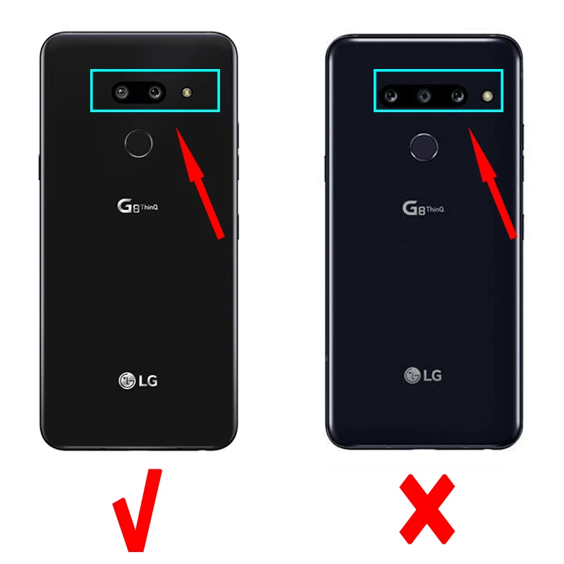 Для двойной камеры LG G8 ThinQ 6 1 дюйма 2 шт. = передняя + задняя тонкая полная крышка