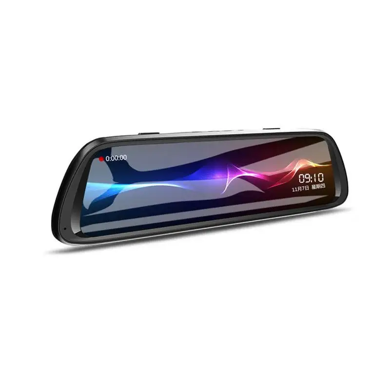10 дюймов Автомобильный Регистраторы Зеркало заднего вида 1080P светодиодный