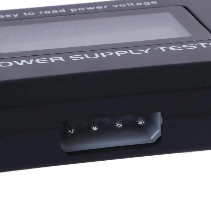 

Digital LCD Computer 20/24 Pin Power Supply Tester LCD Display PC Check Quick Bank Supply Power Measuring Diagnostic Tester Tool