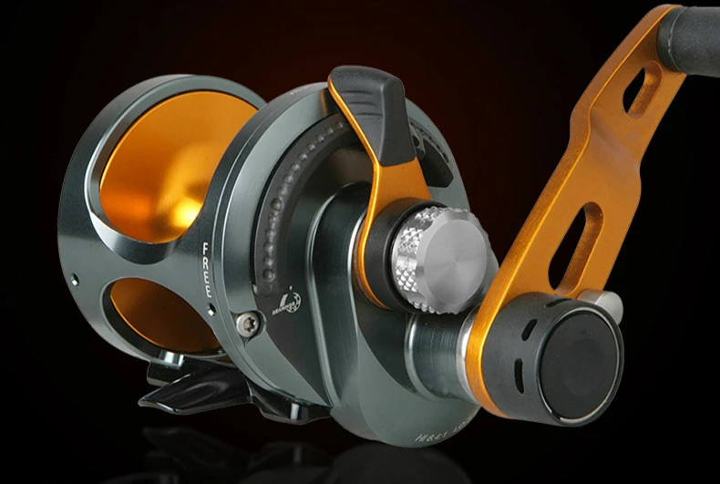 Катушка для забрасывания приманки Okuma алюминиевая катушка 6BB двойная