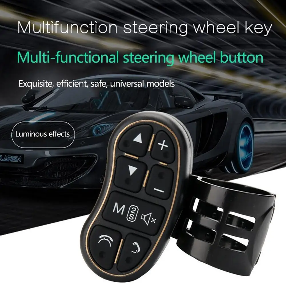 8 ключ универсальный l Многофункциональный руль управления Hands free Bluetooth 2-го поколения DVD gps плеер телефон ключ с аудио