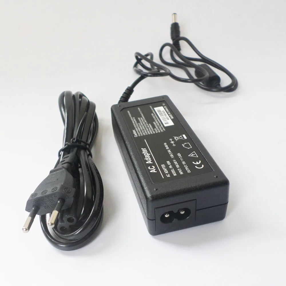 

Battery Charger Power Supply Cord For Toshiba Satellite A85-S107 L45-S4687 A205-S4577 C655D PA3516E-1AC3 19V 3.42A AC Adapter