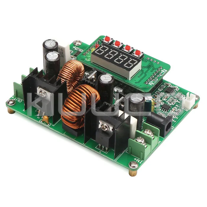 5 шт./лот Преобразователь мощности DC 10 ~ 40 В до 0 38 в 6A CC/CV понижающий модуль