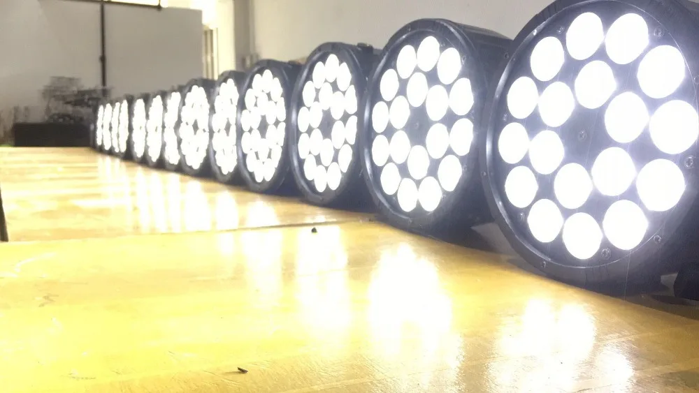 4 шт/пульт дистанционного управления с 18X12W светодиодный Par Светильник RGBW 4in1 для