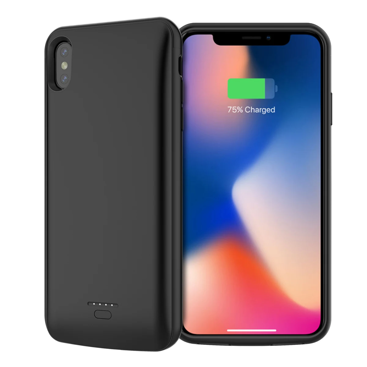 Чехол для зарядного устройства iPhone Xs Max/Xr 5000 мАч чехол внешний аккумулятор Xr/Xs