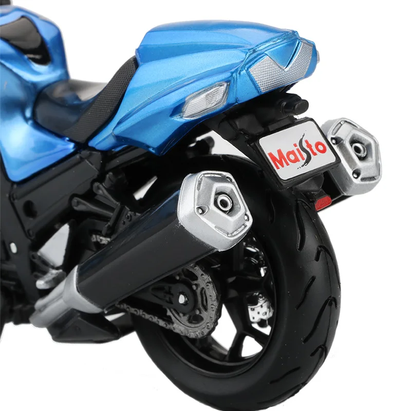 Maisto 1:18 сплава к рулю мотоцикла велосипеда Модель игрушечный ниндзя ZX 14R для