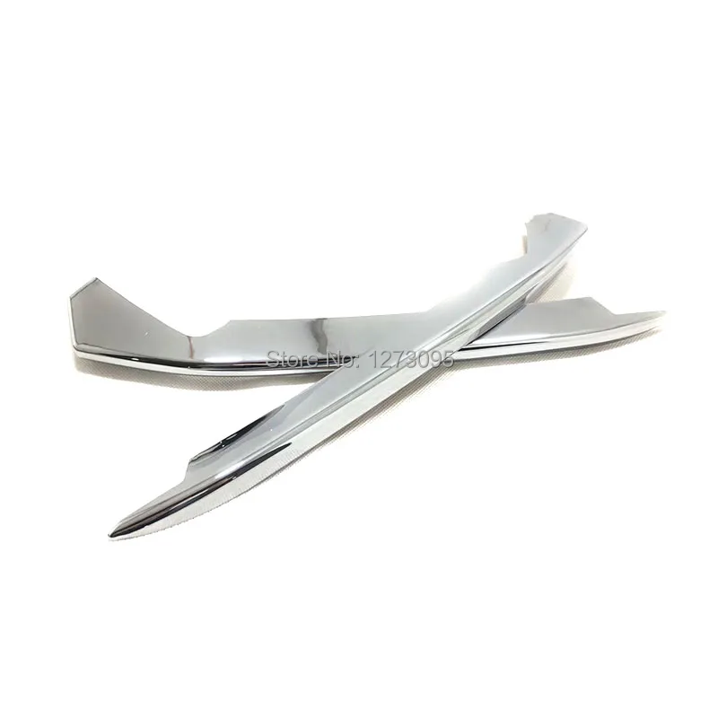 

For Honda Accord 10th 2018 2019 ABS Front Fog Light Lamp Eyebrow Front Foglight Eyelid Cover Exterior Car Styling Accessories