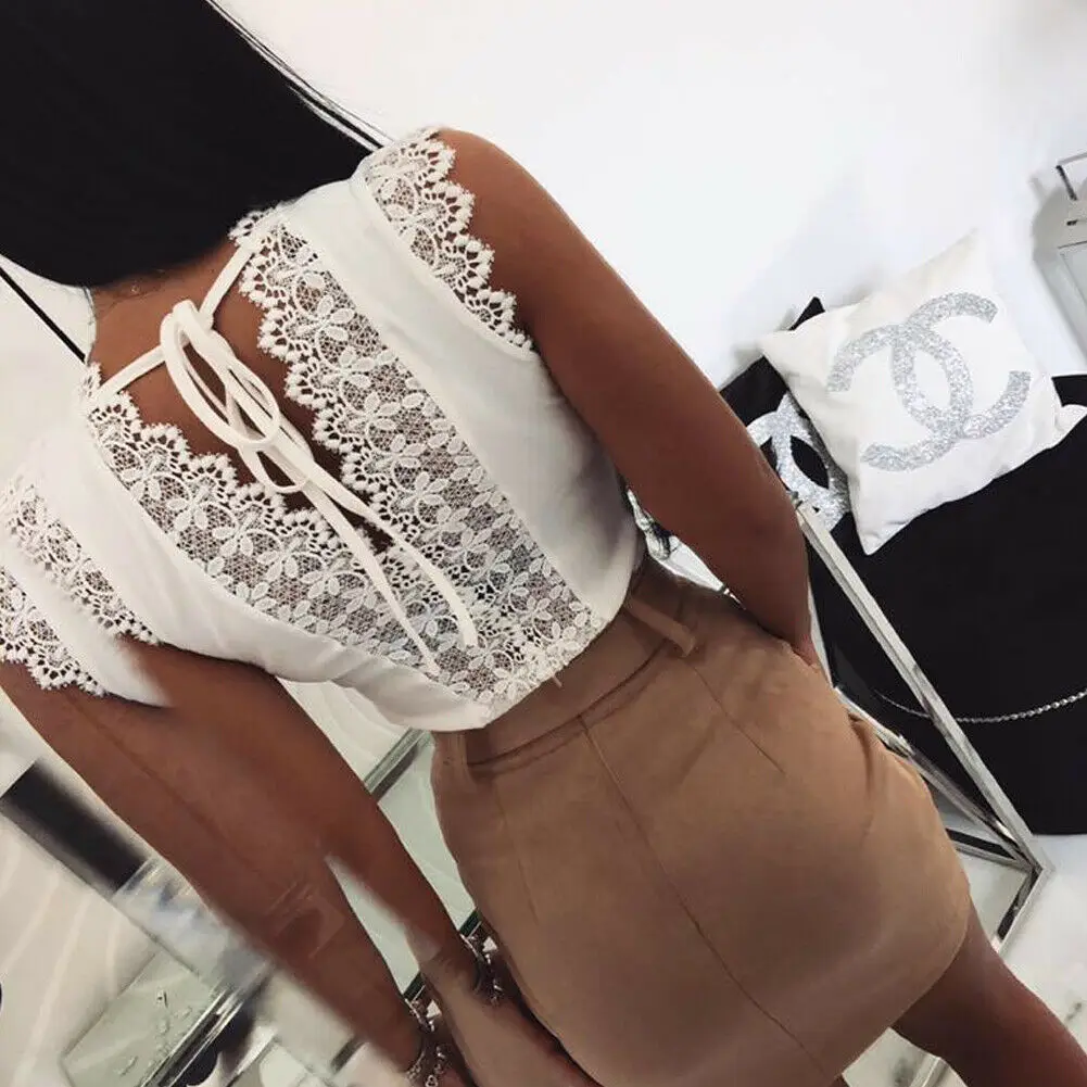 Женский облегающий топ бюстье с цветочным кружевом Клубная одежда повседневная