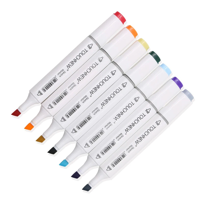 TOUCHNEW Copic Marks 30/40/60/80 Colors Set Markers Artist Manga Design School Drawing Sketch Marker Pen Art Supplies | Канцтовары для