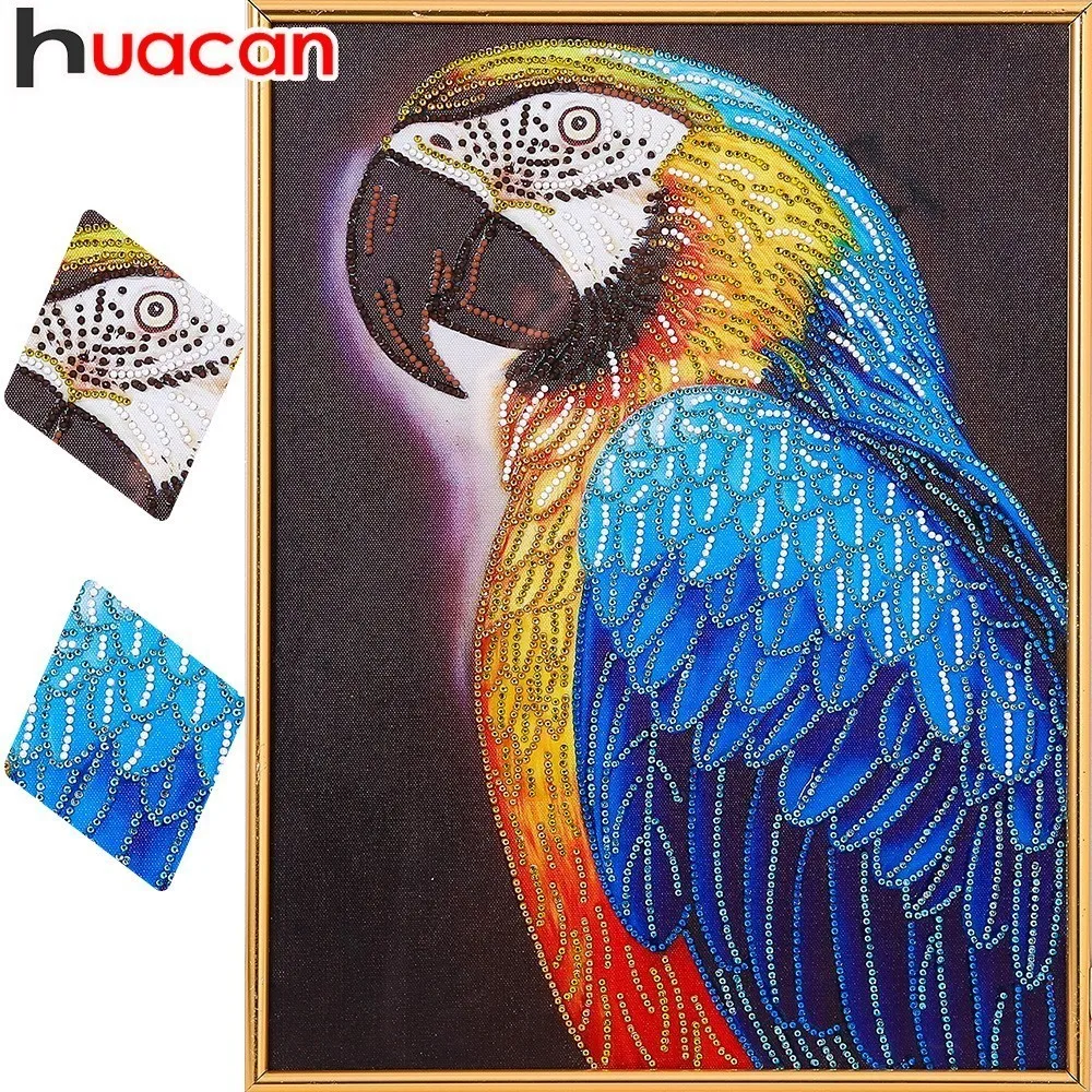 HUACAN 5D DIY Алмазная картина особой формы с изображением орла стразы алмазная