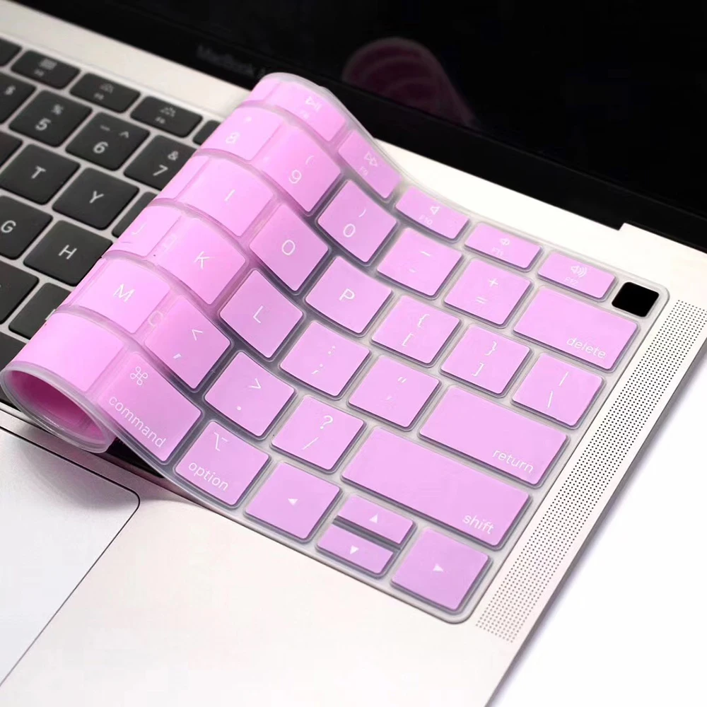 

New 13 Air A1932 Laptop Keyboard Protective Film Waterproof For Macbook air 13.3 inch cases laptop Keyboard Cover U.S. Edition
