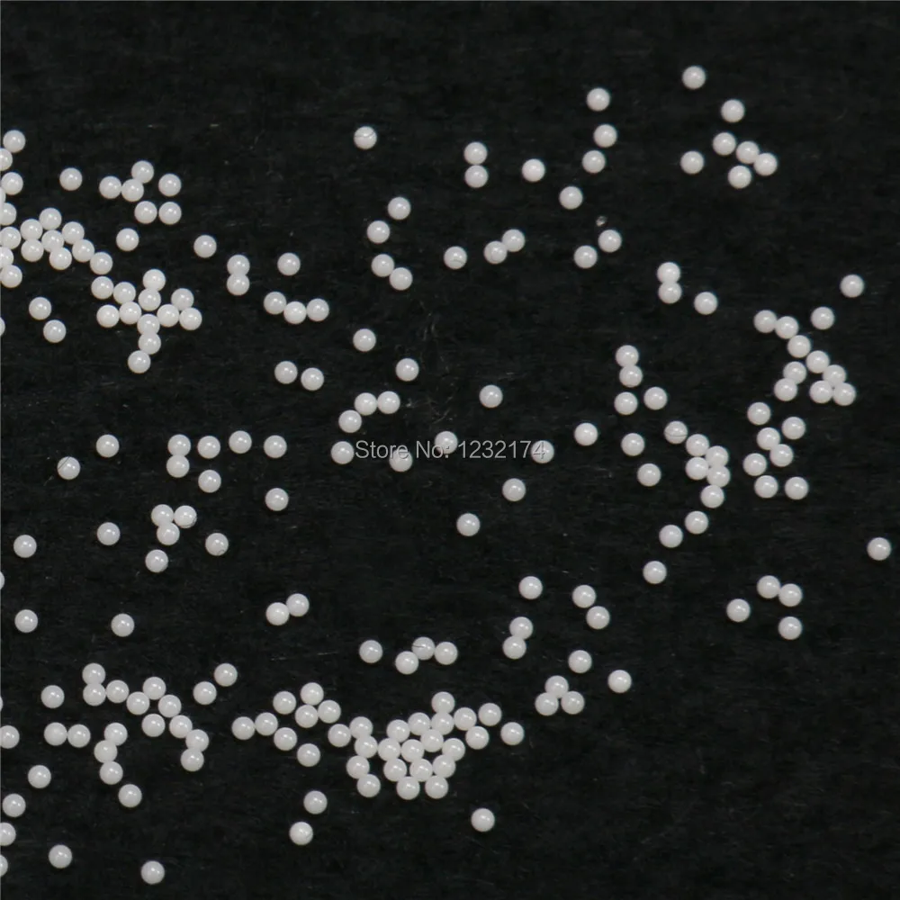 

1/16" 1.588mm Alumina Oxide Ceramic Ball Al2O3 G20 100PCS Used for Bearing Pump,Valve,Flow-Meter 1.588mm ceramic ball Al2O3