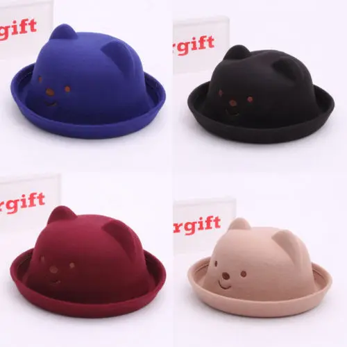 Summer Newborn Baby Girl Kids Cotton Beanies Hat Caps Toddler Girls Princess Infant Short Ears Sun Protection Cap Bucket | Детская