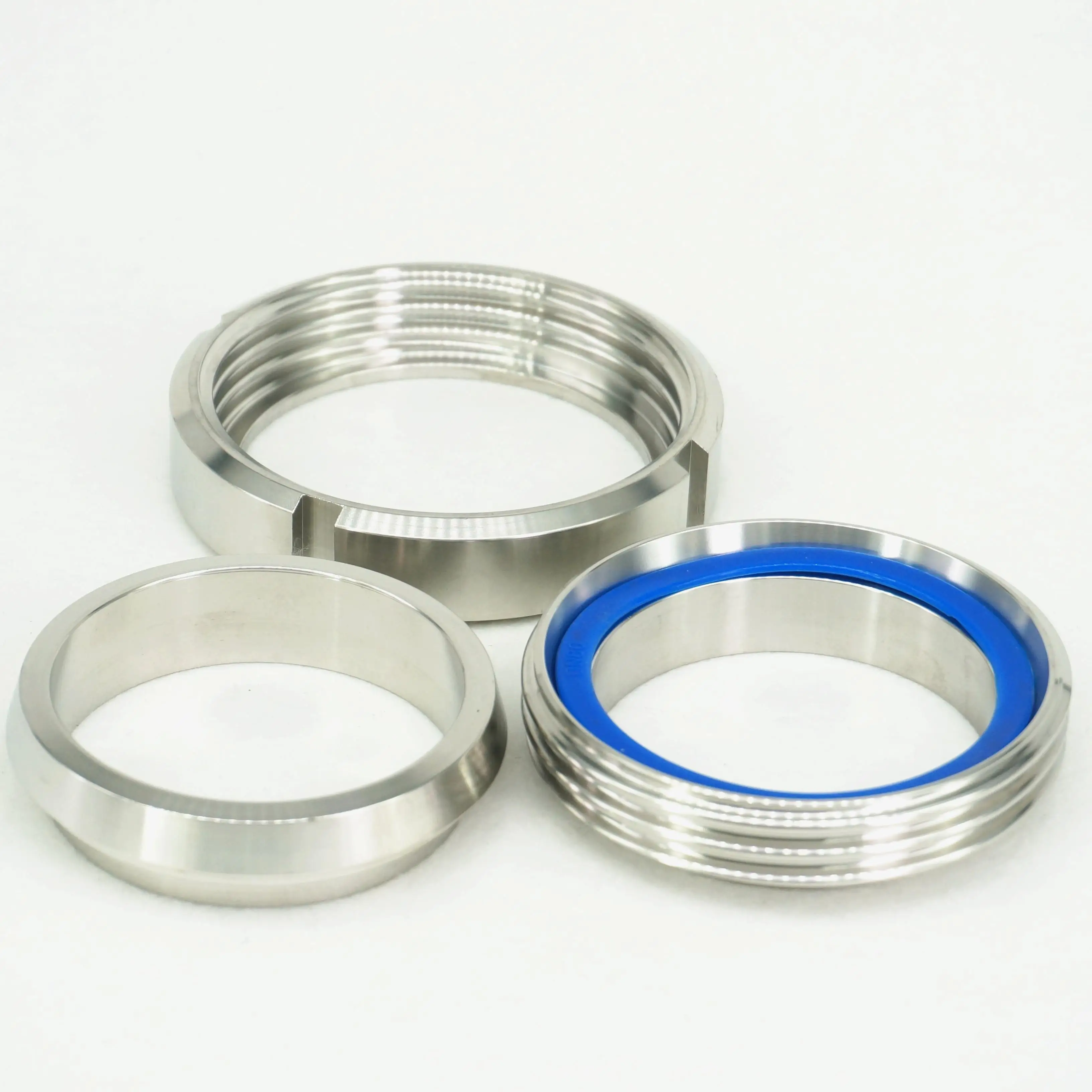 Welding DN80 304 Stainless Steel Sanitary DIN Weld On Socket Union Set Pipe Fitting Hygiene Grade 229 PSI | Обустройство дома