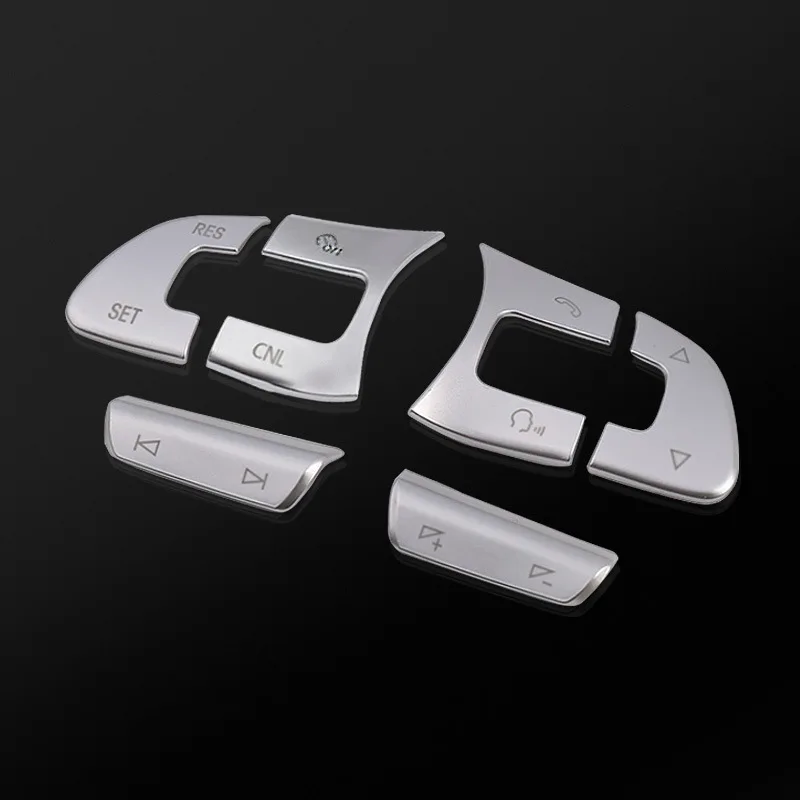 6 шт./компл. ABS переключатель на руль ручка панели накладка наклейка для Volkswagen Passat