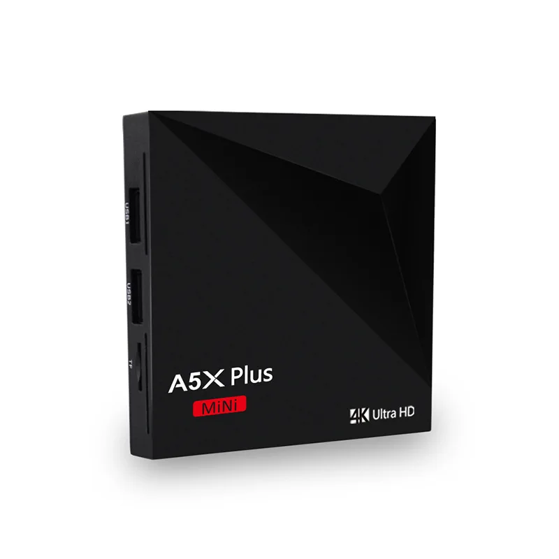 A5X плюс Смарт ТВ BOX ЕС Android 7 1 2 ГБ 16 RK3328 4 г К ядра VP9 WI-FI 100 м LAN HD 0 компл. Top box Media Player |