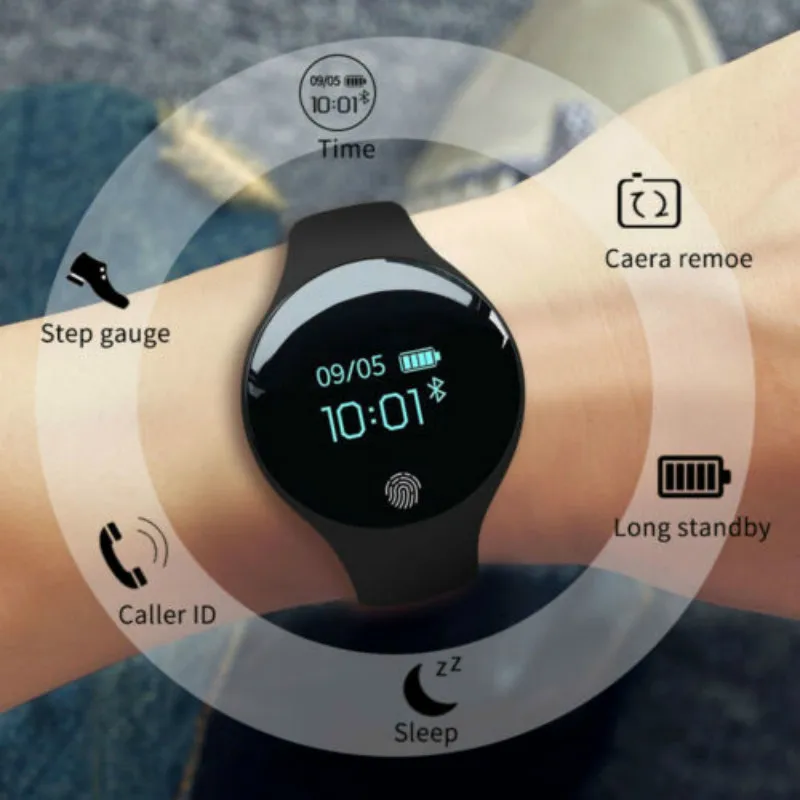 Bluetooth Смарт часы наручные водонепроницаемые телефон Mate для Android Samsung IOS
