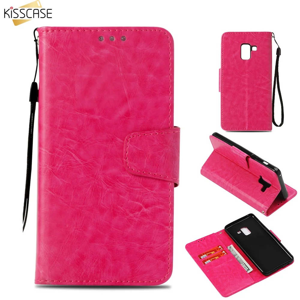 Чехол-Кошелек KISSCASE для Samsung Galaxy S10E S10 S9 S8 Plus кожаный флип-чехол с держателем Note 9 8 5 A3