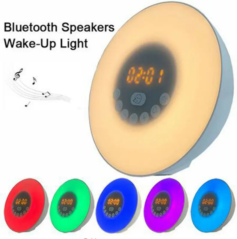 15 шт./лот светодиодный светильник проснуться bluetooth динамик S688 Сенсорный экран