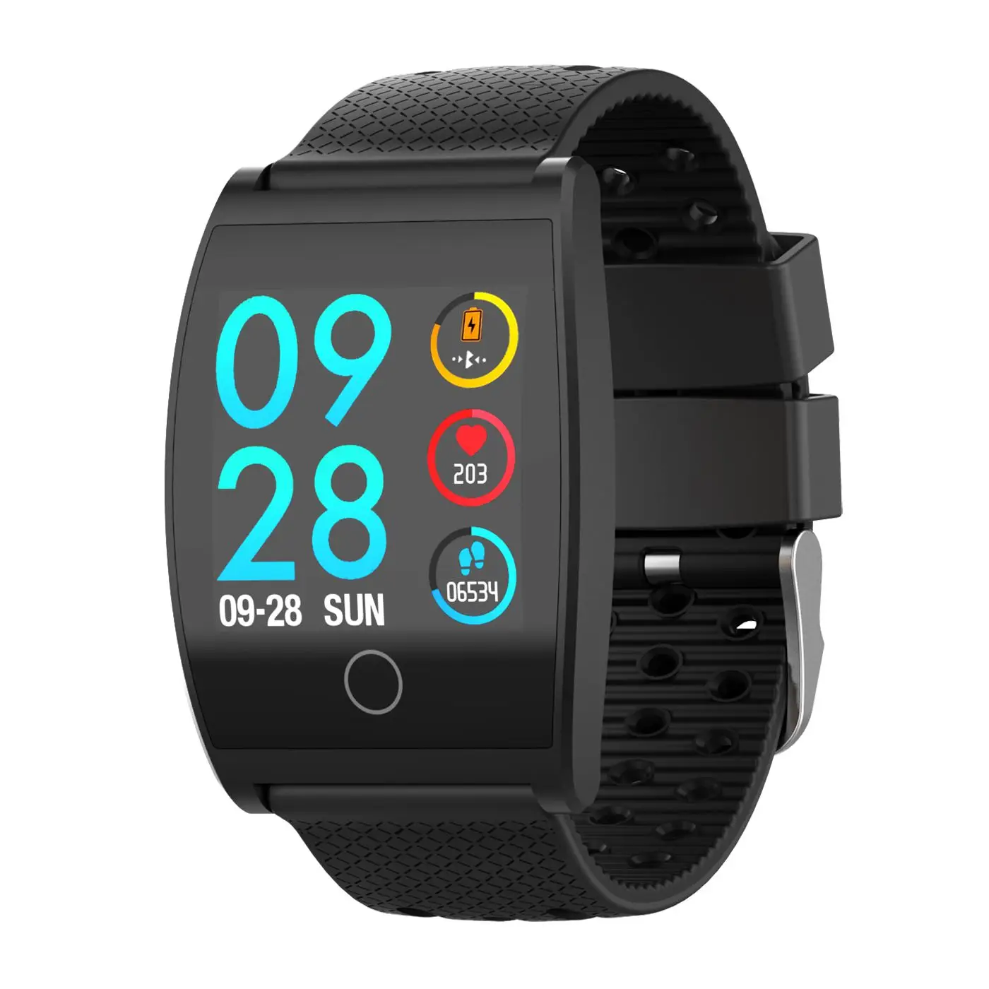 Спортивные Смарт-часы QS05 с Bluetooth пульсометр кровяное давление кислородный