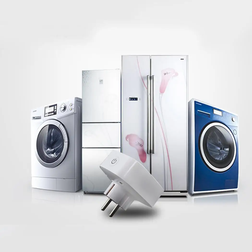 Мини Wifi умная розетка ЕС вилка Мобильный телефон Интеллектуальный 10А 125 в пульт