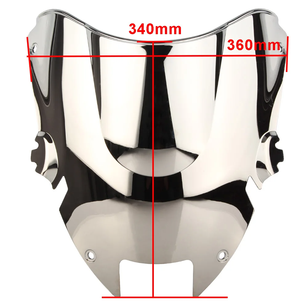 Лобовое стекло для мотоцикла Honda Super Hawk 1000 VTR1000F 1997 1998 1999 2000 2001 2002 2003 2004 2005 ABS пластик