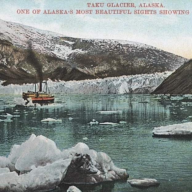 Taku Glacier Alaska Usa постер печать Мэри Эванс фарсид (36X24)|Таблички и знаки| |