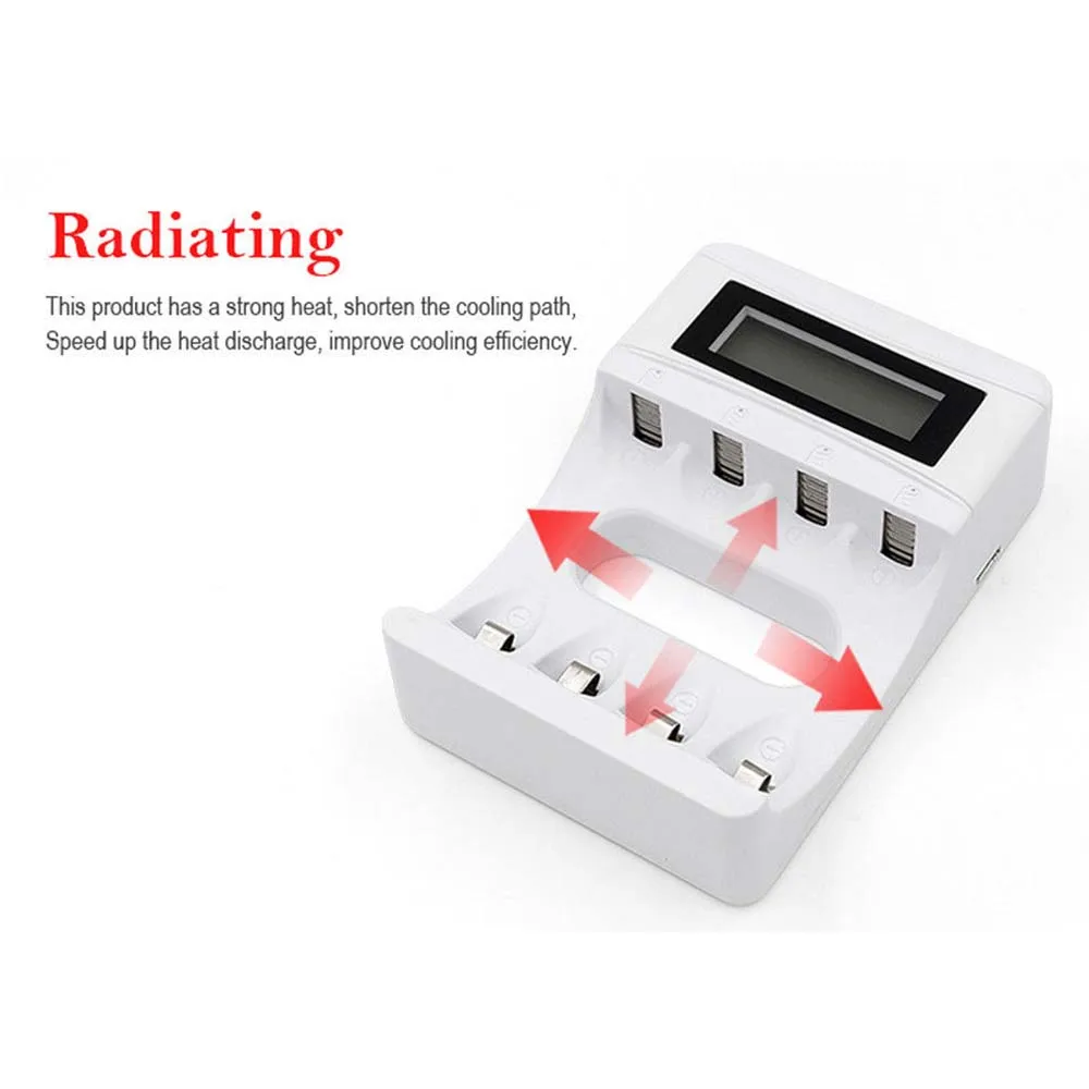 IG-4 Слоты ЖК-экран Usb зарядное устройство для перезаряжаемые Aa/Aaa/Ni-Cd/Ni-mh |