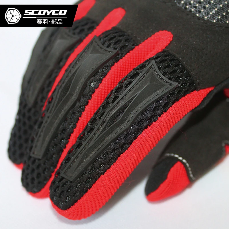 

2019 Spring New Scoyco motorcycle shield glove Knight motorbike riding outdoor locomotive gloves breathable wear-resistant