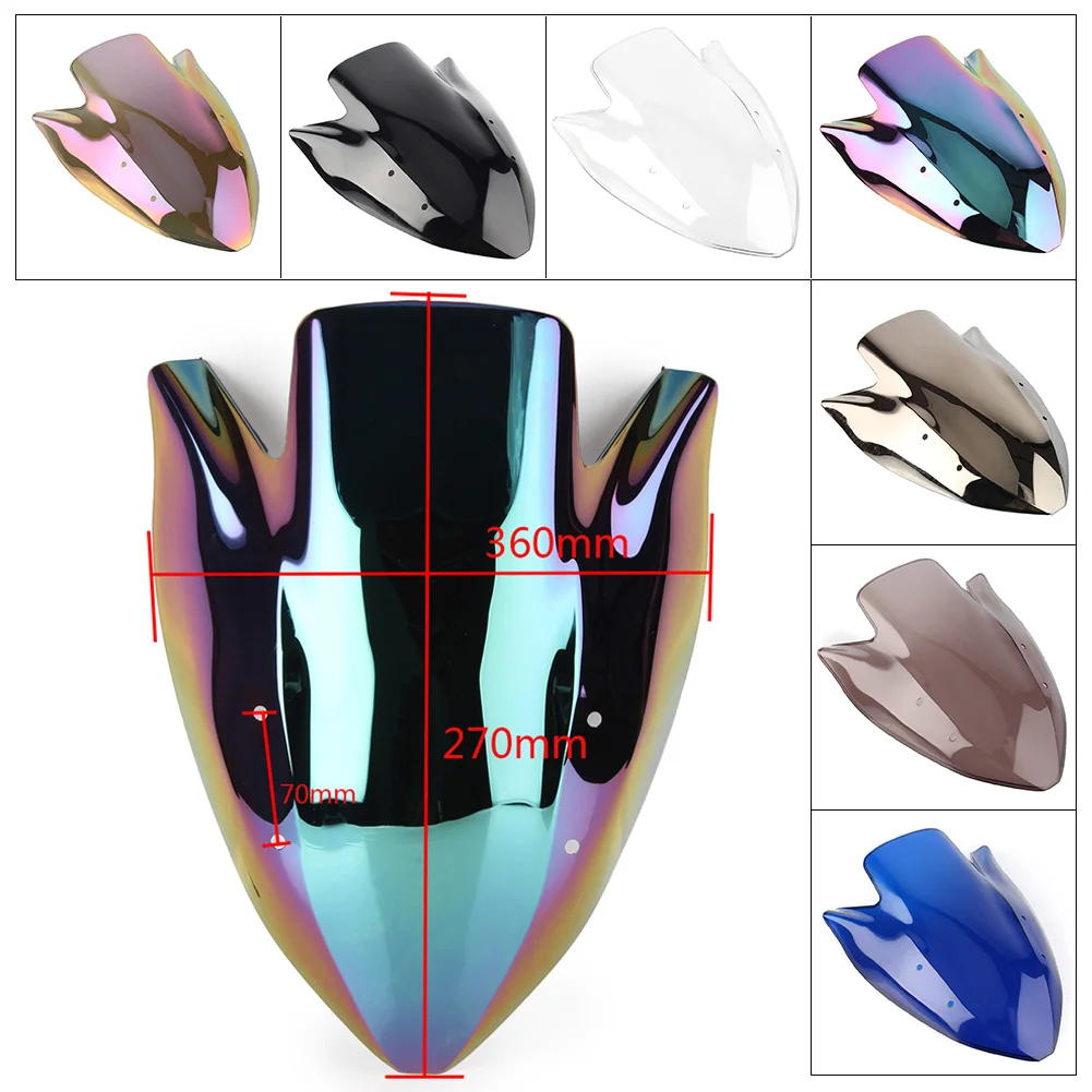 Ветрозащитное ветровое стекло Z 1000 для мотоцикла Kawasaki Z1000 2003 2004 2005 2006 двойной