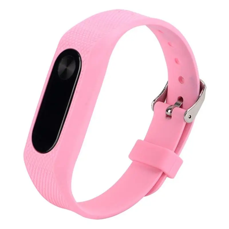 Силиконовый ремешок для браслета Mi Band 2 цветной сменный аксессуары смарт Xiaomi