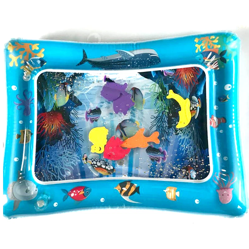 Водяное сиденье для ребенка детский ковер игровой коврик животик время Надувное