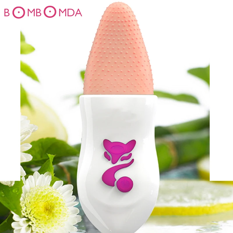 Usb зарядка длинный язык Вибратор клитор стимуляция Электрический оральный секс
