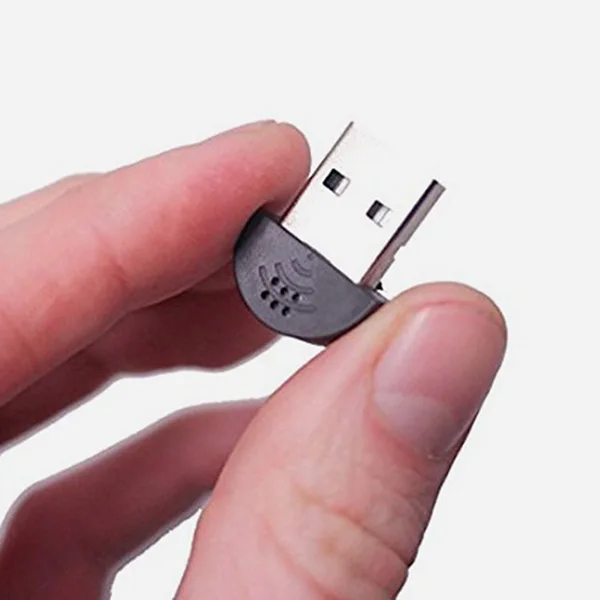 Модный портативный мини USB микрофон для ноутбука настольного ПК Skype программное