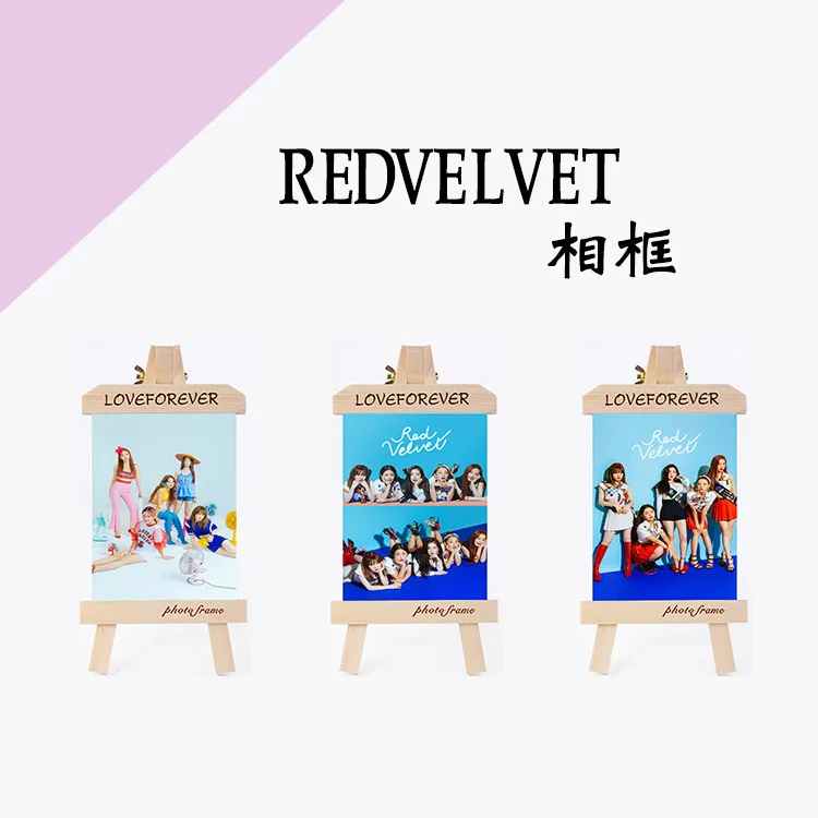 

[MYKPOP]RED VELVET Wood Frame + Photo KPOP Fans Collection SA18083106