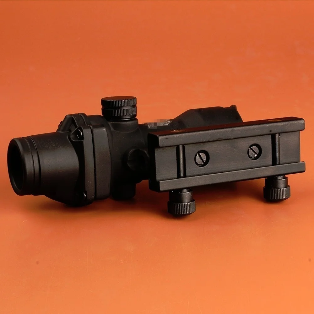 ACOG 4X32 волоконная оптика красный зеленый с подсветкой шеврон стекло травление