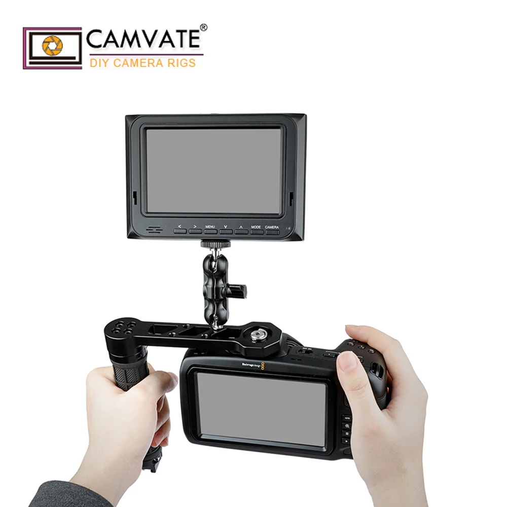 Универсальная резиновая ручка CAMVATE типа L с башмаком для RoninS/серии Zhiyun Crane ручной