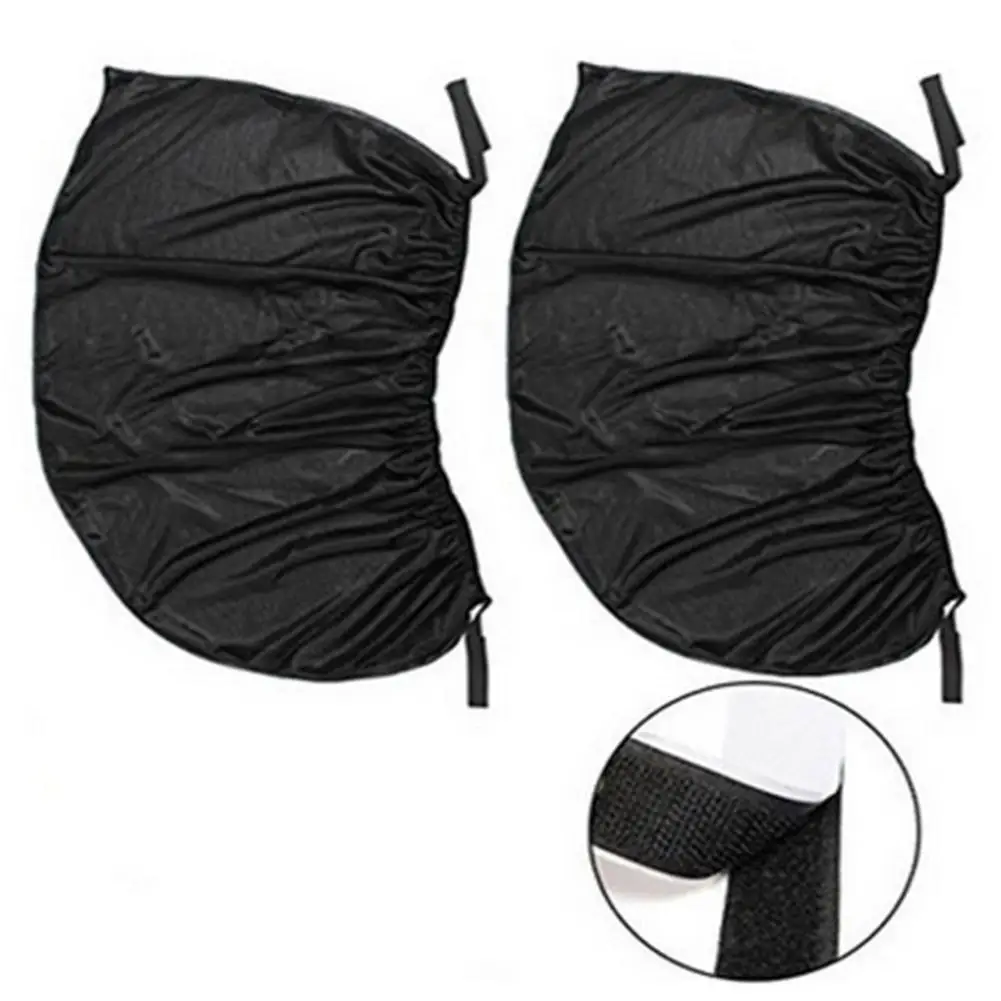 2 шт. Защитная пленка для окна автомобиля черная сетка теплоизолированная