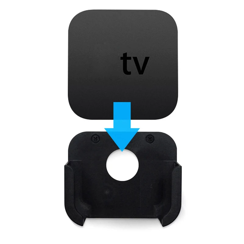 

Wall Mount Bracket Stand Cradle Holder Case For Apple TV 4 4th Gen Media Player TV Box