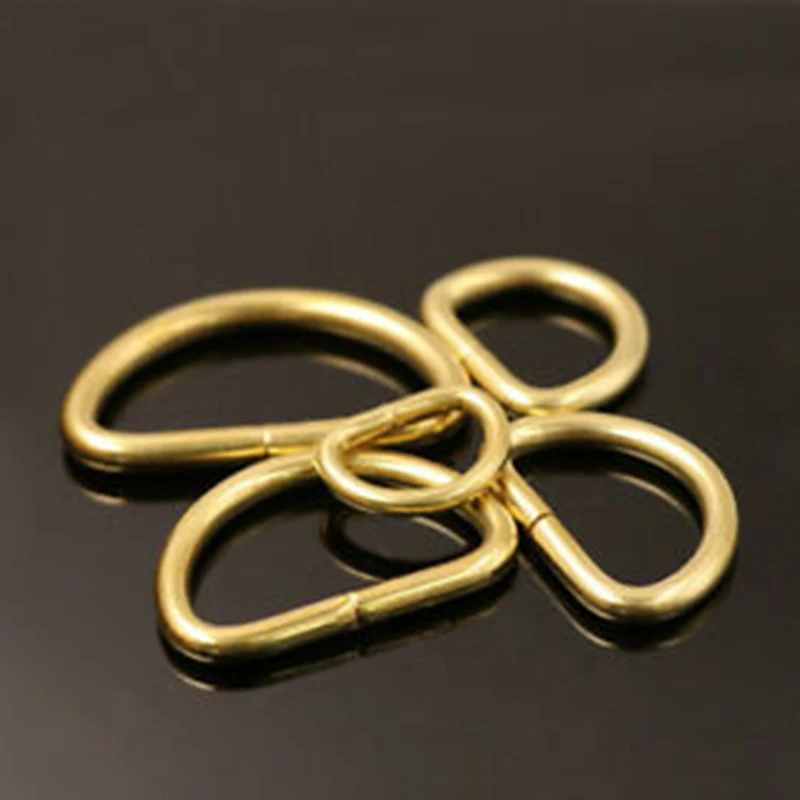 10 * пряжки латунь d-образная пряжка сверхпрочная сумка кожаная кошелек ремень