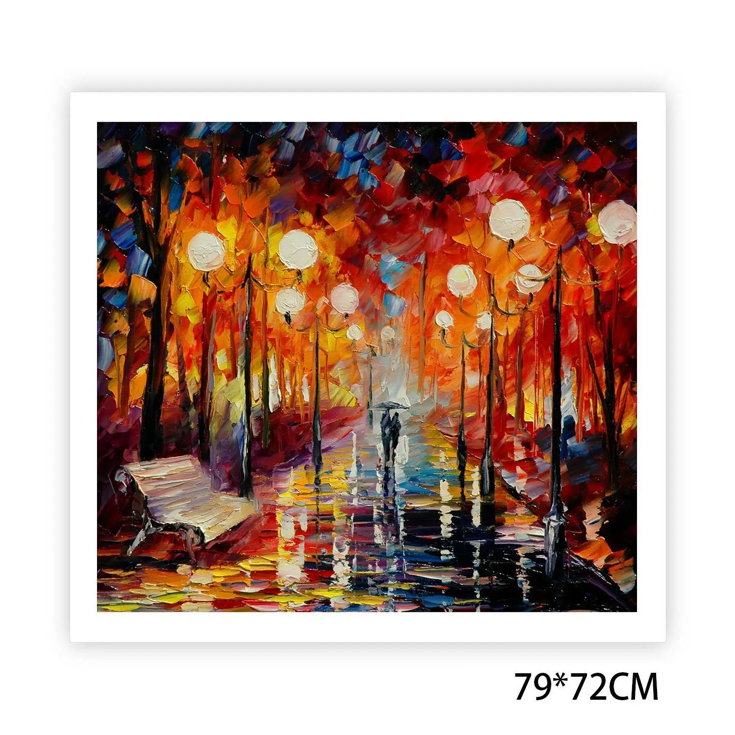 Красивые бескаркасные Картины Красочные Имитация масла PaintingHome отель и т. Д.