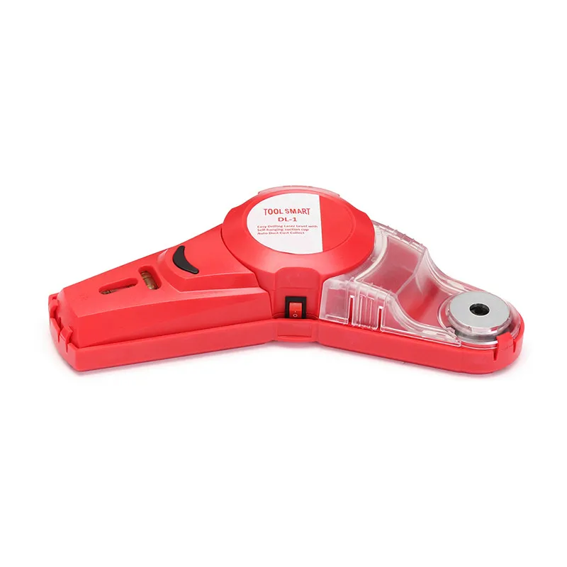 1pc Portable 650nm Laser Level Tools Infrared Locator Easy Drilling Dust Collector With Self-hanging Suction Cup | Инструменты