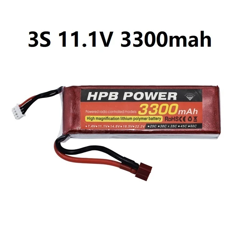 3S 11 1 v 3300mah LIPO батарея 35C для радиоуправляемых вертолетов самолетов четыре оси