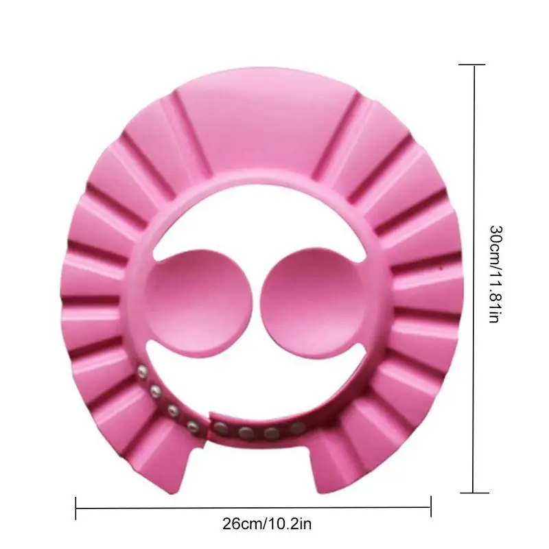 2 цвета регулируемая детская шапочка для душа защита детей Детский шампунь ванны