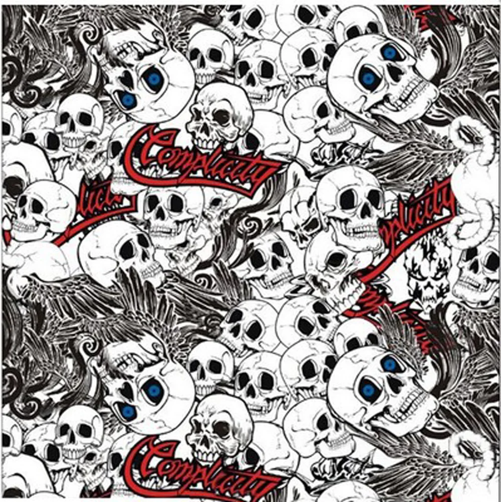 Black&ampWhite skull Cartoon Graffiti Car Sticker Bomb Wrap Decal Vinyl | Автомобили и мотоциклы